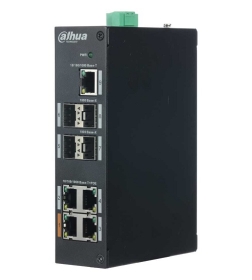 Switch Dahua 4 Puertos POE + 4 SFP DH-PFS3409-4GT-96 / -V2