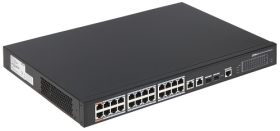Switch Dahua 24 Puertos POE + 2 SFP COMBO DH-PFS4226-24ET-240/ -V3