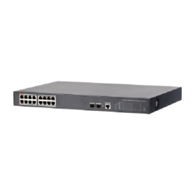 Switch Dahua 16 Puertos POE + 2 SFP DH-PFS4218-16GT-190